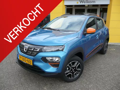 Dacia Spring Comfort Plus (Orange Pack) DC SNELLADER/ AIRCO Dacia Spring Comfort Plus (Orange Pack) DC SNELLADER/  AIRCO / NAVIGATIE/ PARKEERSENSOREN A + CAMERA/ ETC... RIJKLAAR!