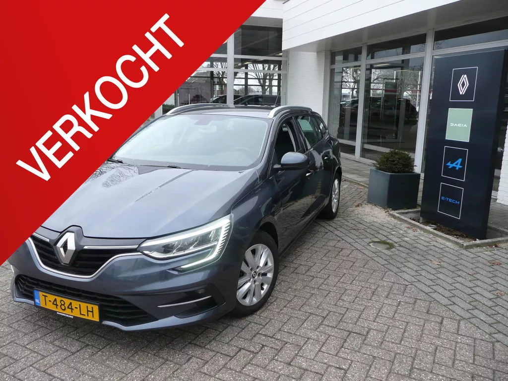 Renault M&eacute;gane Estate 1.3 TCe 140 PARK ASSIST V + A/ NAVIGATIE AF FABRIEK EN DRAADLOZE APPLE CAR PLAY/ANDROID AUTO/4-SEIZOENS BANDEN/ DAKRAILS SATIJN / FULL LED + MISTLAMP LED VERLICHTING/ ETC.. DEALER ONDERHOUDEN. RIJKLAAR!
