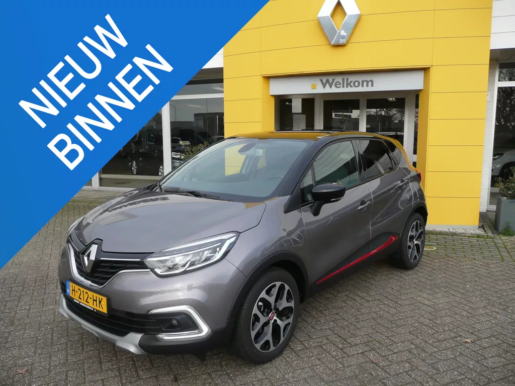 Renault Captur TCe 90 Intens/XMOD (EXTENDED GRIP) PARK ASSIST V + A INCL. CAMERA/ R-LINK NAVIGATIE MET ANDROID AUTO/ STOF-LEDER TEP INTERIEUR/ TREKHAAK/ ETC... DEALER ONDERHOUDEN, RIJKLAAR!