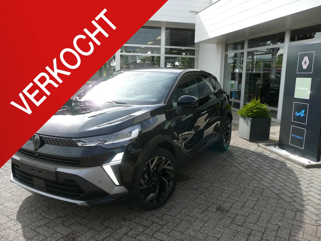 Renault Captur 1.8 E-Tech full hybrid 160 esprit Alpine HARMAN KARDON SOUND/ 360GR CAMERA/ ACTIVE DRIVER + PARKING ASSIST/ RESERVE WIEL/ ETC... DEMO VOORDEEL VAN RUIM &euro; 4.800,--!! RIJKLAAR!