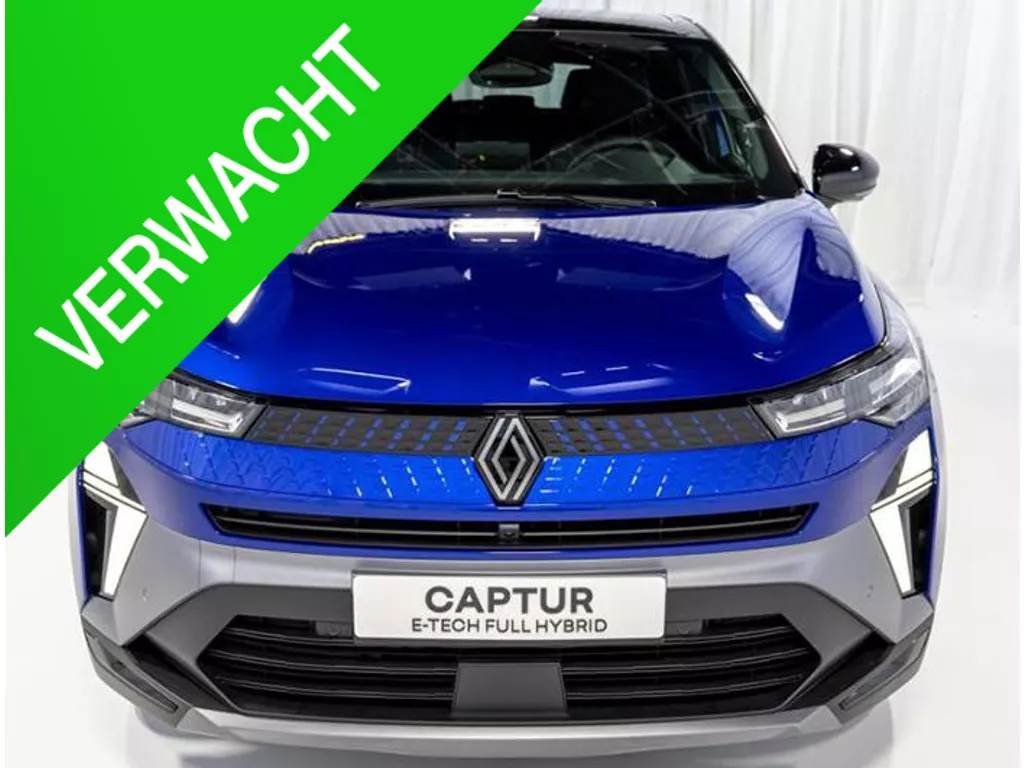 Renault Captur 1.8 E-Tech full hybrid 160 esprit Alpine PACK WINTER/ PACK ACTIVE DRIVER + PARK ASSIST V+A/ RESERVE WIEL/ ETC.... RIJKLAAR!