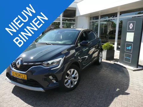 Renault Captur TCe 90 Intens PARK ASSIST ACHTER/ TWO-TONE BLAUW-ZWART/ CLIMATE- EN CRUISE  CONTROLE/ HANDSFREE ENTRY/ AEBS (NOODREMSYSTEEM) ETC.... DEALER ONDERHOUDEN (BIJ ONS) RIJKLAAR!