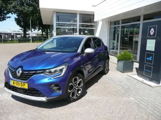 Renault Captur 1.3 TCe 130 EDC/AUTOMAAT INTENS, PACK PARKING/ PARK ASSIST V+A EN CAMERA ACHTER/ 9.3"GROOT NAVIGATIE SCHERM/ 18"LM VELGEN/ RESERVE WIEL/ ETC.. DEALER ONDERHOUDEN, RIJKLAAR!
