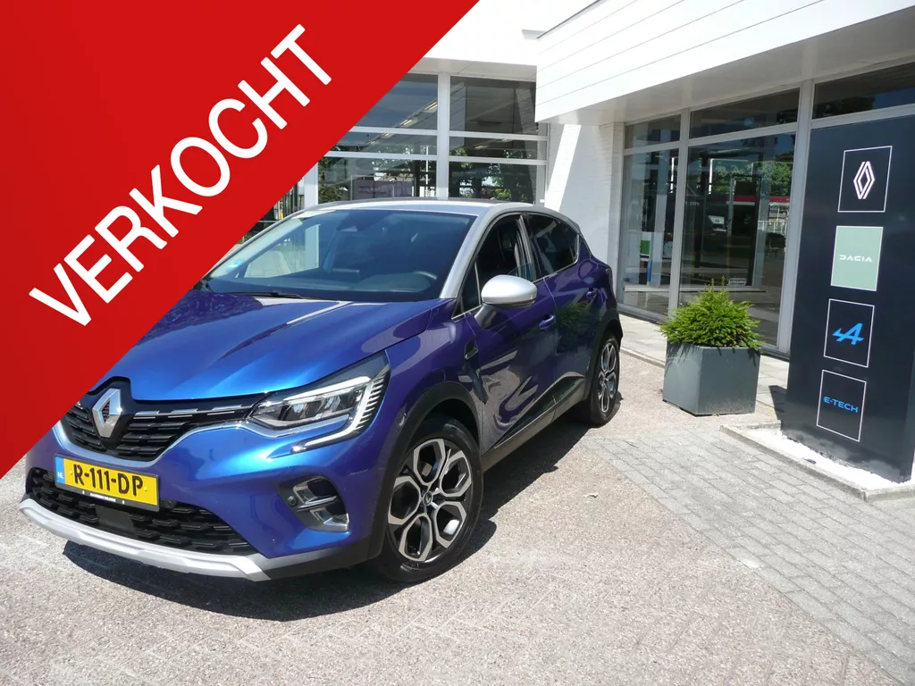 Renault Captur 1.3 TCe 130 EDC/AUTOMAAT INTENS, PACK PARKING/ PARK ASSIST V+A EN CAMERA ACHTER/ 9.3"GROOT NAVIGATIE SCHERM/ 18"LM VELGEN/ ETC.. DEALER ONDERHOUDEN, RIJKLAAR!