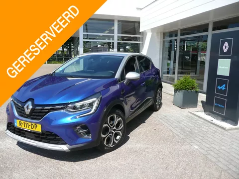 Renault Captur 1.3 TCe 130 EDC/AUTOMAAT INTENS, PACK PARKING/ PARK ASSIST V+A EN CAMERA ACHTER/ 9.3"GROOT NAVIGATIE SCHERM/ 18"LM VELGEN/ RESERVE WIEL/ ETC.. DEALER ONDERHOUDEN, RIJKLAAR!