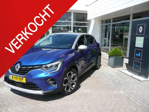 Renault Captur 1.3 TCe 130 EDC/AUTOMAAT INTENS, PACK PARKING/ PARK ASSIST V+A EN CAMERA ACHTER/ 9.3"GROOT NAVIGATIE SCHERM/ 18"LM VELGEN/ RESERVE WIEL/ ETC.. DEALER ONDERHOUDEN, RIJKLAAR!