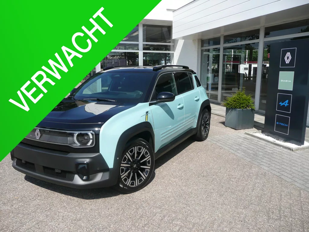 Renault 4 comfort range techno 52 kWh 150PK HARMAN KARDON/ PACK WINTER PREMIUM/ PARK ASSIST ACHTER+ CAMERA/ DAKRAILS/ ETC.. RIJKLAAR!