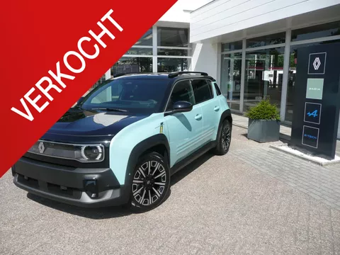 Renault 4 comfort range techno 52 kWh 150PK HARMAN KARDON/ PACK WINTER PREMIUM/ PARK ASSIST ACHTER+ CAMERA/ DAKRAILS/ ETC.. RIJKLAAR!