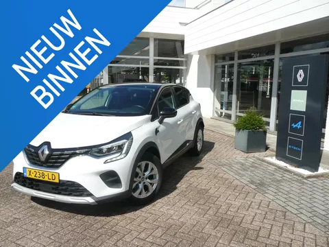 Renault Captur TCe 100 INTENS/ZEN 12-2019 PACK WINTER/ PACK COMFORT/ PARK ASSIST ACHTER/ CLIMATE CONTROLE/ 4 SEIZOENSBANDEN/ VERWARMBARE VOORSTOELEN/ ETC... RIJKLAAR!