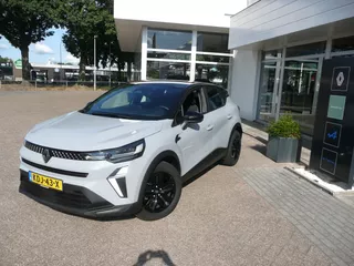 Renault Captur TCe 90 Evo BLACK, PARK ASSIST ACHTER + CAMERA/ GROOT 9.3" MULTI MEDIA SCHERM/ HAAIENVIN ANTENNE/ LICHTSENSOR/ MIDDENARMSTEUN/ AIRCO/ CRUISE CONTROLE/ FULL LED/ ETC.. INCL. FABRIEKSGARANTIE! RIJKLAAR!