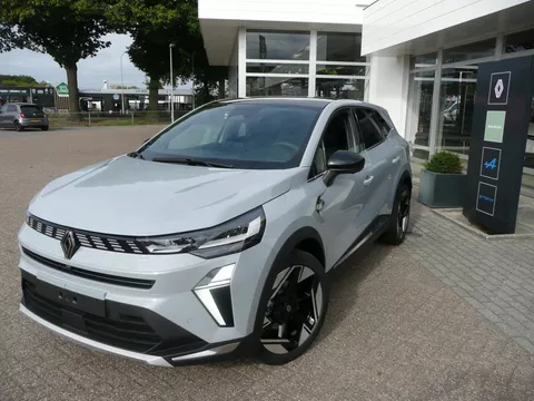 Renault Symbioz 1.6 E-Tech full hybrid 145 iconic PACK LIGHT &amp; SOUND (SOLARBAY GLAZEN DAK/HARMAN KARDON) 360GR. CAMERA/ PACK WINTER (VERWARBARE STOELEN, STUUR EN VOORRUIT) / ETC... FULL OPTIONS! RIJKLAAR!