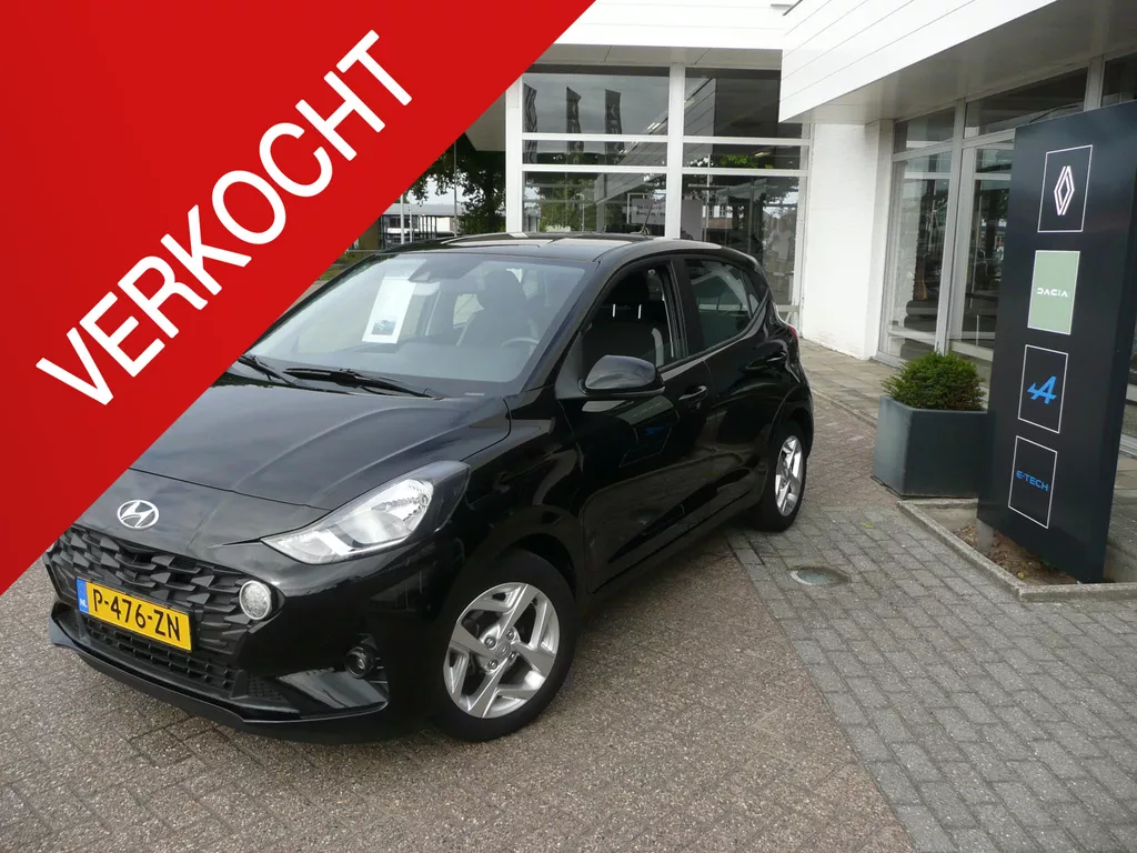 Hyundai i10 1.0 Comfort AUTOMAAT! Smart 5-zits PARKEERCAMERA ACHTER/ NAVIGATIE/ LM-VELGEN/ AIRCO/ CRUISE CONTROLE/ APPLE CAR PLAY - ANDRIOD/ ETC... RIJKLAAR!