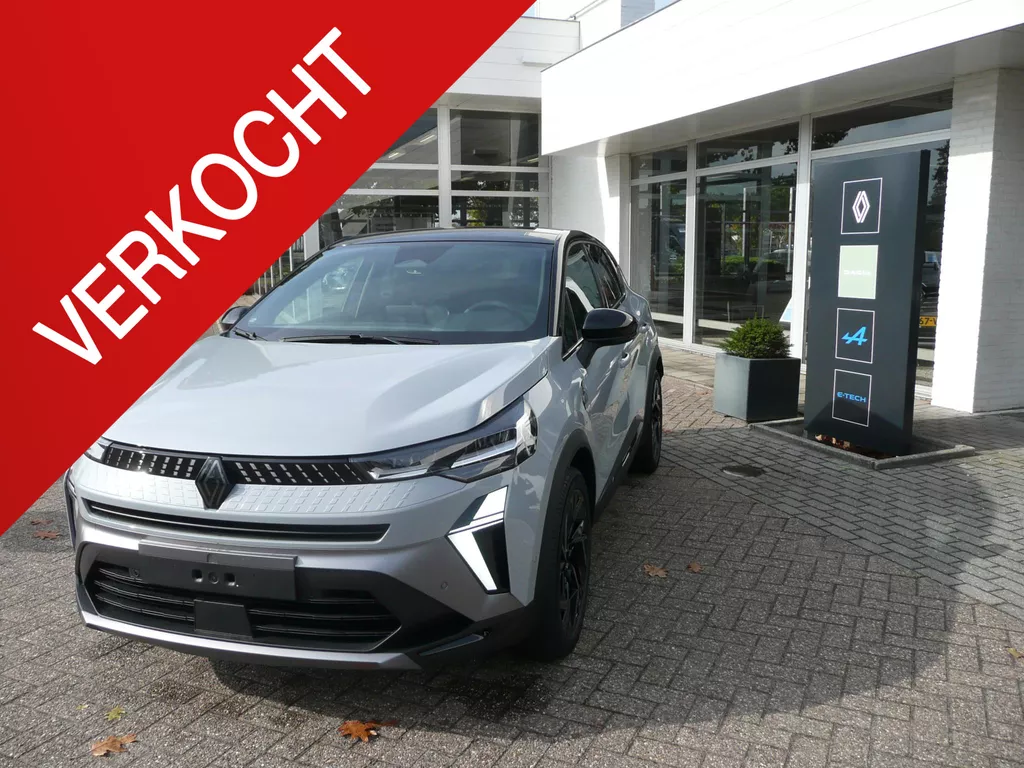 Renault Captur 1.8 E-Tech full hybrid 160 esprit Alpine ACTIVE DRIVERS ASSIST/ PARK ASSIST V+A/ RESERVE WIEL/ ETC... RIJKLAAR!