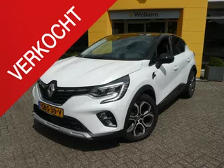 Renault Captur 1.6 E-Tech Plug-in Hybrid 160 Intens 12-2020!  360CAM/ 18&quot;LM VELGEN/ PARK ASSIST RONDOM/ WIT- ZILVER PARELMOER METALLIC/ ETC... DEALER ONDERHOUDEN! 1e EIGENAAR! RIJKLAAR!