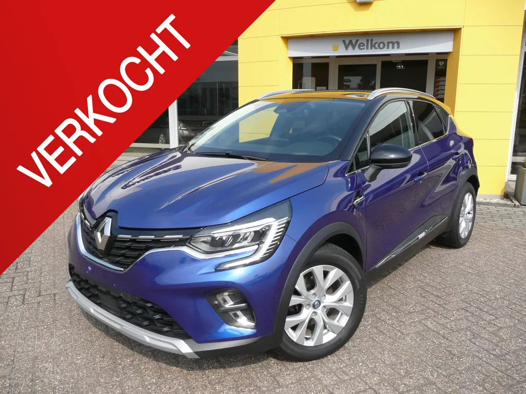 Renault Captur 1.6 E-Tech Plug-in Hybrid 160 Intens PACK WINTER/ DAKRAILS SATIJN/ PARK ASSIST V+A/ ETC... GARANTIE + TOT 03-2026! DEALER ONDERHOUDEN! RIJKLAAR!