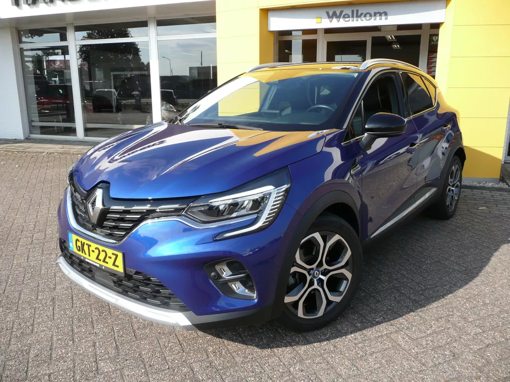 Renault Captur 1.6 E-Tech Plug-in Hybrid 160 Edition One BOSE/ PACK WINTER/ DAKRAILS SATIJN/ 18&quot;LM VELGEN 4SEIZOENS BANDEN/ ETC.. DEALER ONDERHOUDEN, RIJKLAAR!