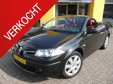 Renault M&eacute;gane Coup&eacute;/Cabriolet 2.0-16V Tech Line AUTOMAAT/ WINDSCHERM/ Renault M&eacute;gane Coup&eacute;/Cabriolet 2.0-16V Tech Line AUTOMAAT, LEDER!, XENON, ESP/ASR, WINDSCHERM, ETC... RIJKLAAR!