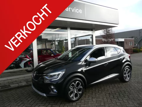 Renault Captur 1.6 E-Tech Plug-in Hybrid 160 Intens DAKRAILS SATIJN/ 18&quot;LM VELGEN/ PARK ASSIST ACHTER/ TWO-TONE KLEUR/ ETC.. RIJKLAAR!