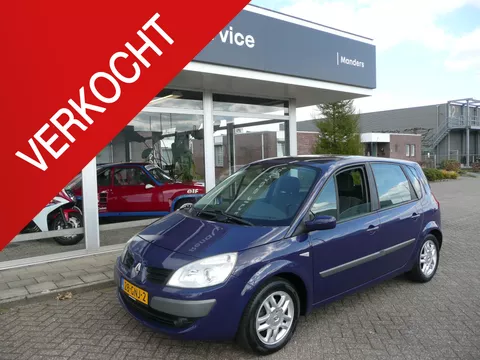 Renault Sc&eacute;nic 1.6-16V Business Line LPG G3/ GLAZEN DAK/ PARK ASSIST ACHTER/ 4 SEIZOENSBANDEN/ TREKHAAK/ LM-VELGEN/ 1e EIGENAAR! EN DEALER ONDERHOUDEN! RIJKLAAR!